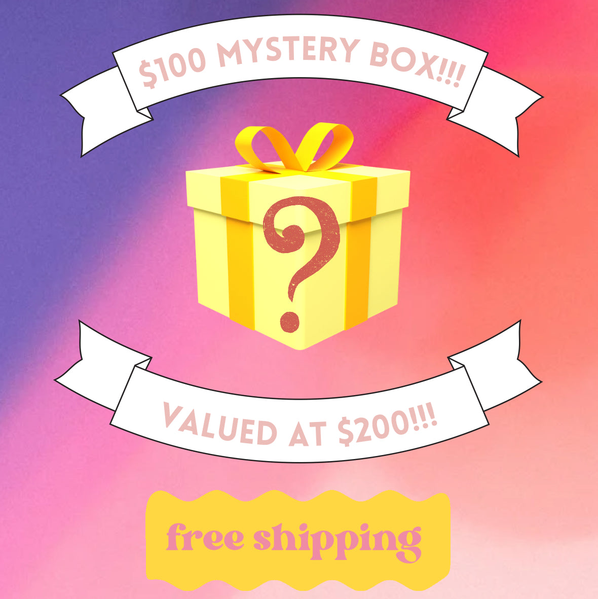 $100 mystery box