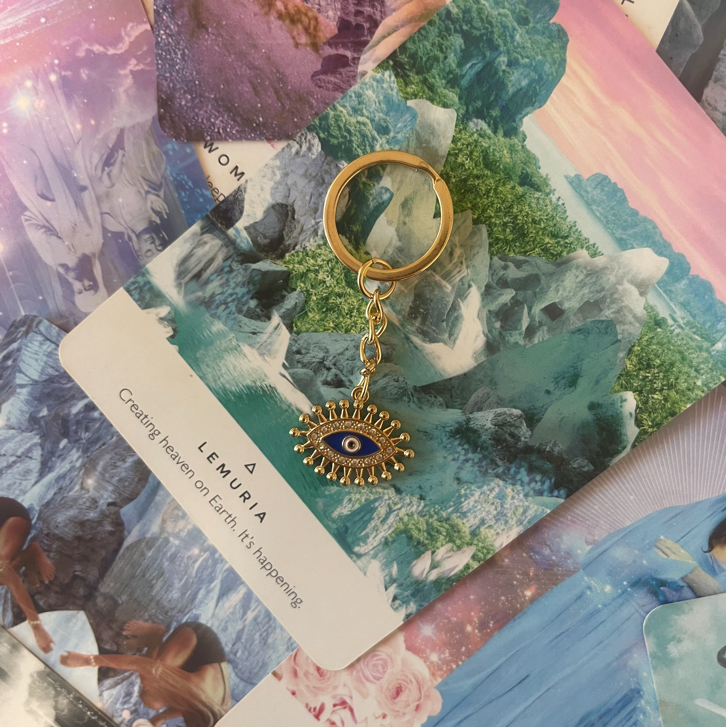 Evil Eye Keyring