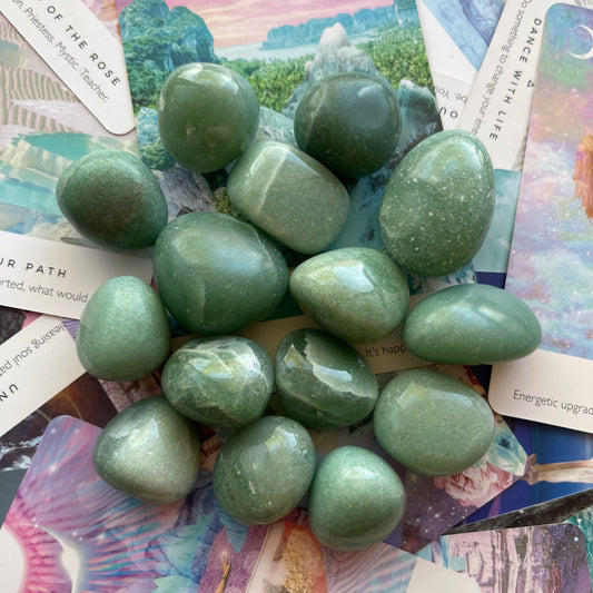 Green Aventurine Tumbles