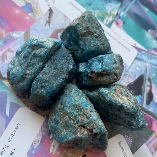 Blue Apatite Raw