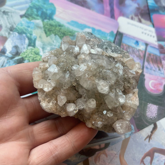 Apophyllite Cluster