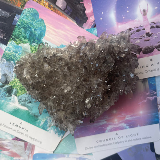 Smokey Quartz Cluster #7