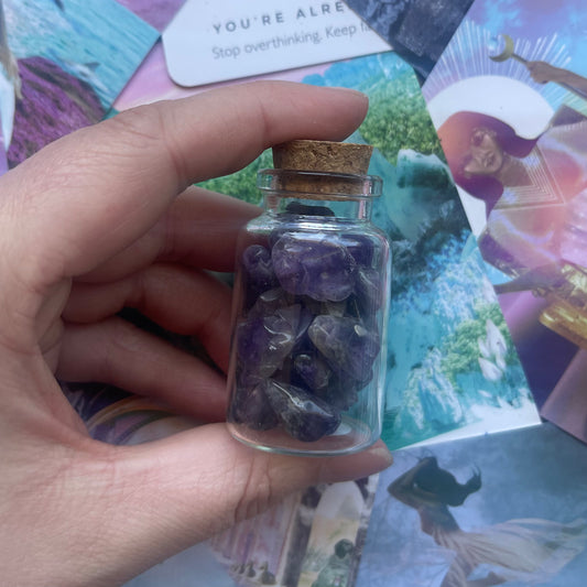 Amethyst Large Chip Bottle