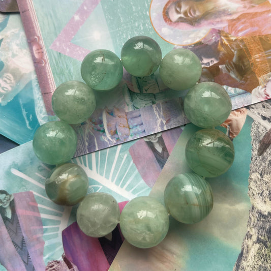 Green Fluorite Bracelet