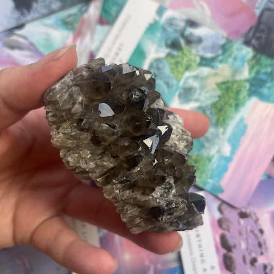 Smokey Quartz Cluster #6