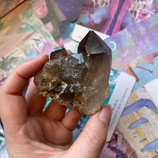 Smokey Quartz Cluster